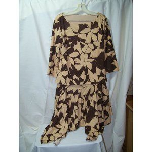 Randolph Duke The Look Dress 2 pc. Skirt Floral Handkerchief Hem